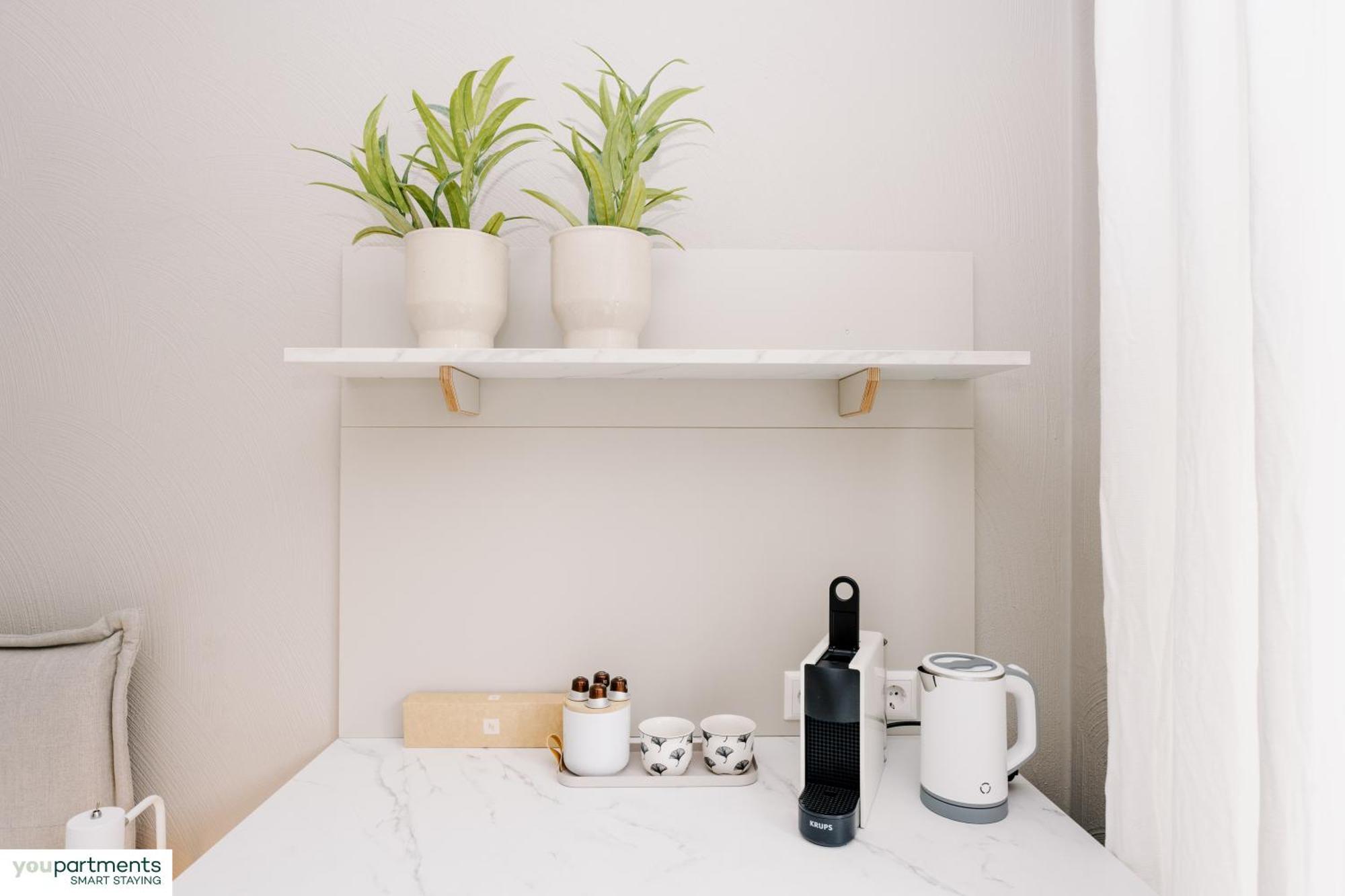 Youpartments - Zentrale Micro Apartments Kaiserslautern Oda fotoğraf