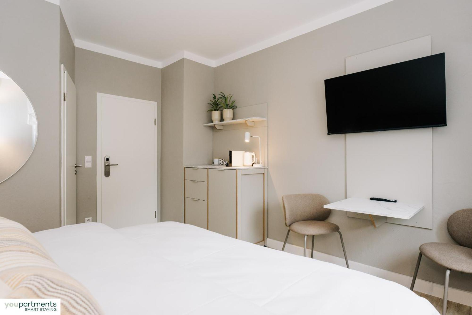 Youpartments - Zentrale Micro Apartments Kaiserslautern Oda fotoğraf