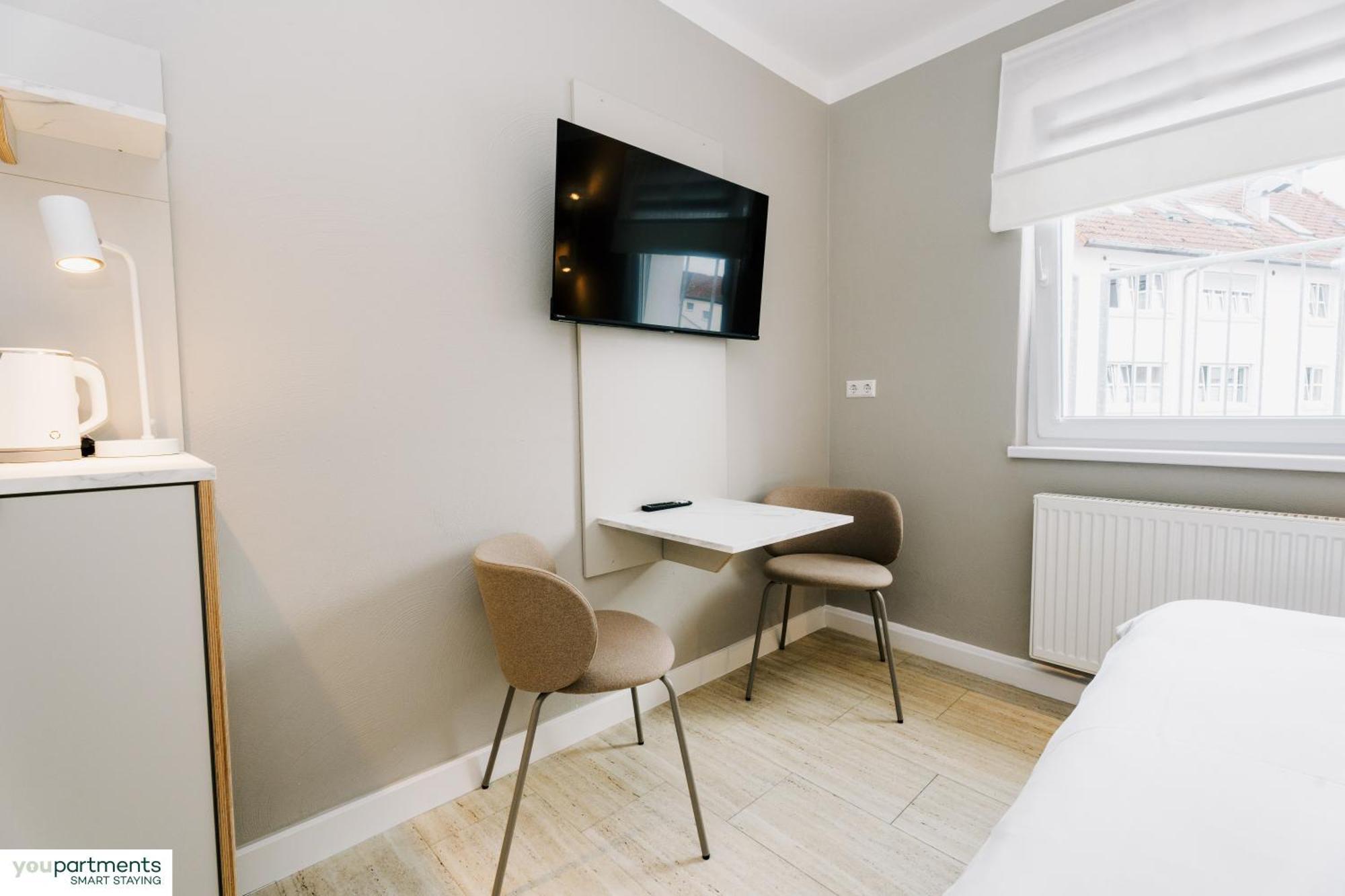 Youpartments - Zentrale Micro Apartments Kaiserslautern Oda fotoğraf