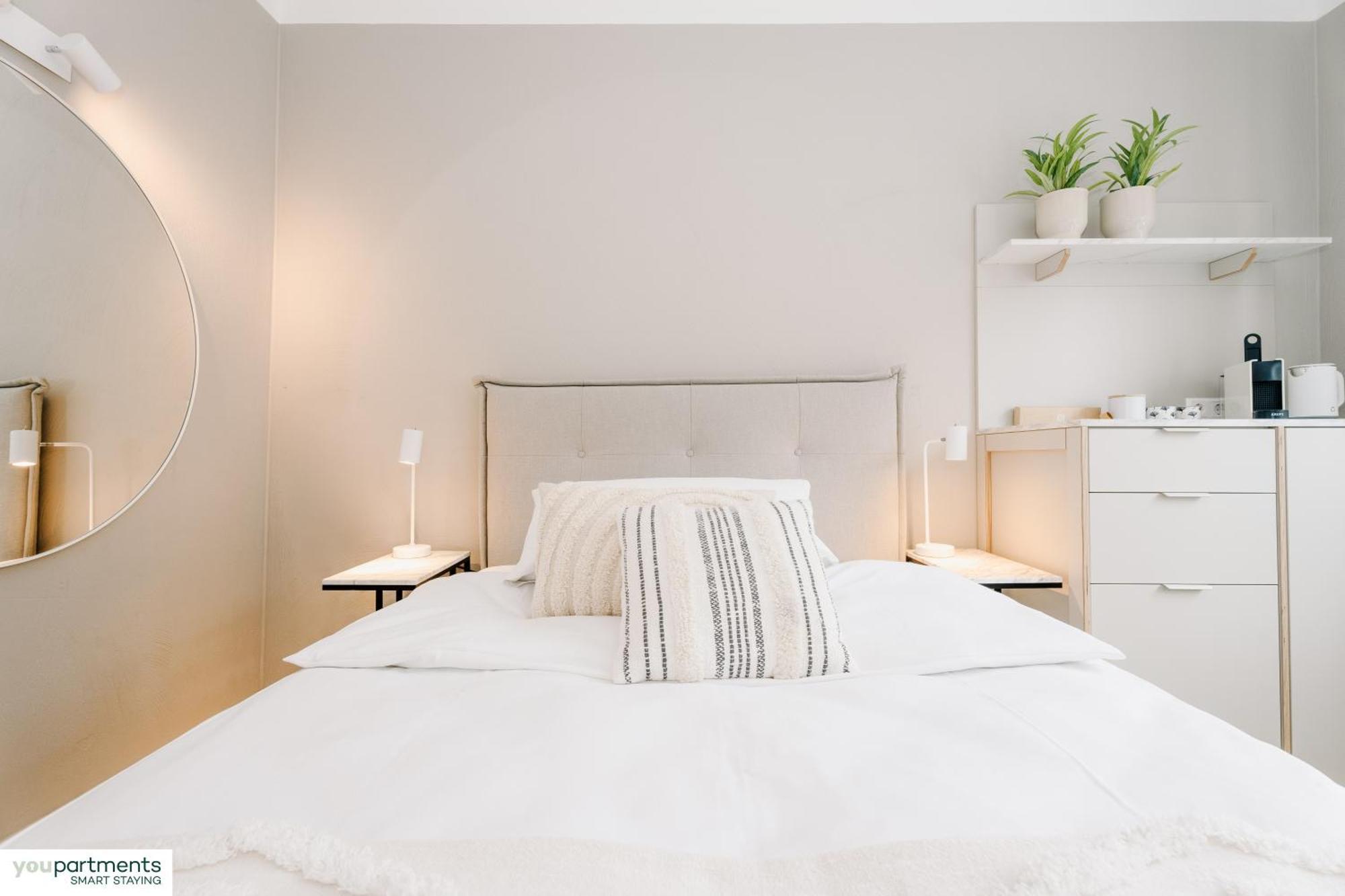 Youpartments - Zentrale Micro Apartments Kaiserslautern Oda fotoğraf